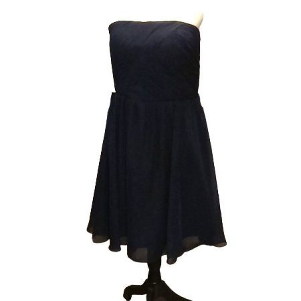 Unbranded Navy Blue Evening Prom Dress Women's Size Medium - Picture 3 of 4